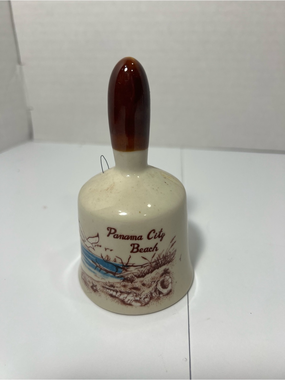 Panama City Beach Bell With Ocean, Seashells, Seagull